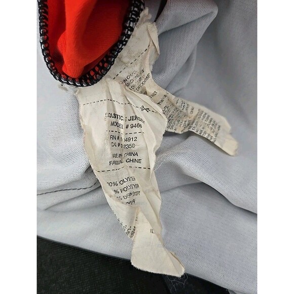 Bontrager Trek Cycling Jersey Half Zip Shirt, Men's Sz XL, Black/Red 9466 - Picture 8 of 8